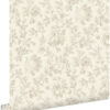 ESTAhome tapeet elegantne lilled - pruun