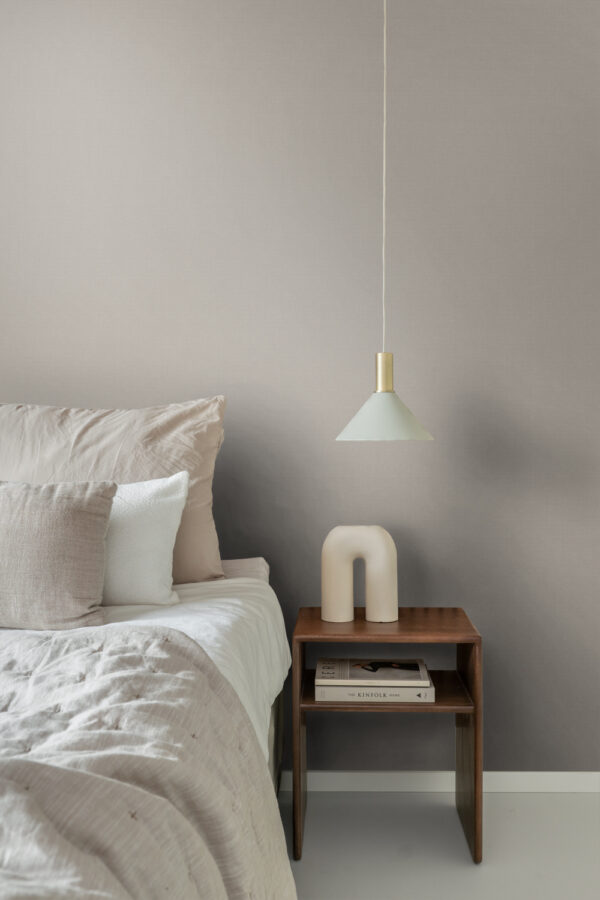 ESTAhome tapeet lihtne matt linane tekstuur taupe