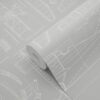 ESTAhome tapeet lennukite ehitusjoonised - taupe