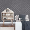 ESTAhome tapeet väikesed südamed - tumehall