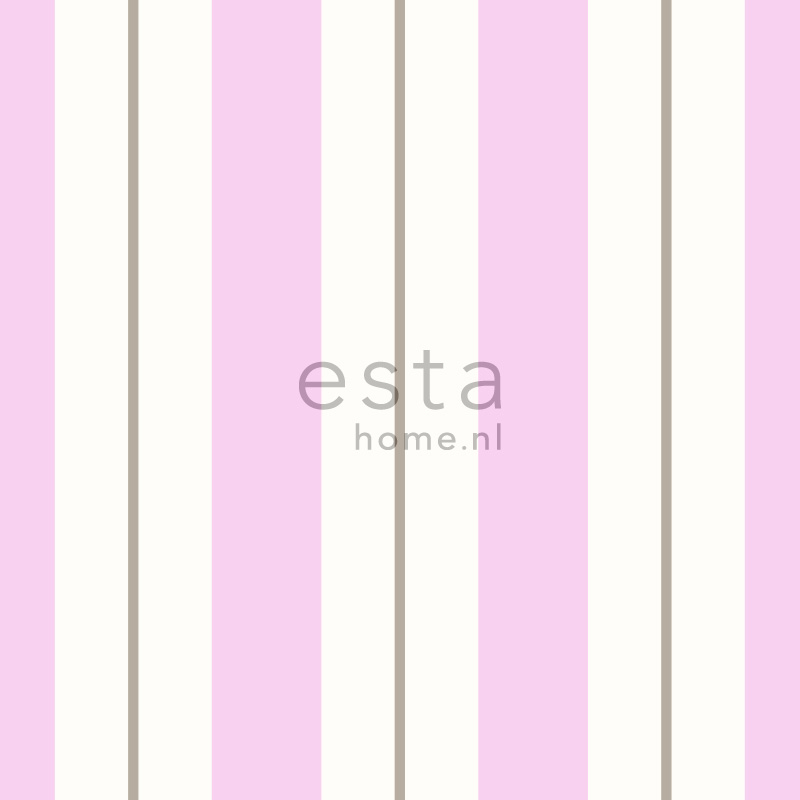 ESTAhome tapeediribad - roosa ja pruun