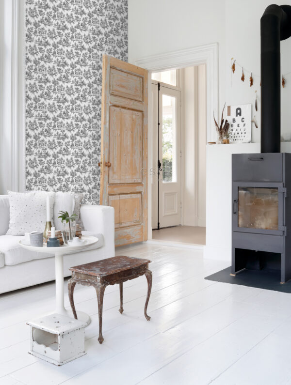 ESTAhome tapeet toile de Jouy - must