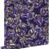 ESTAhome funky lilled ja paisley - lilla ja pruun