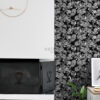 ESTAhome funky lilled ja paisley mustvalge - tapeet