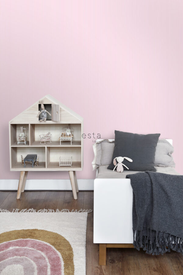 ESTAhome tapeet peened triibud - roosa