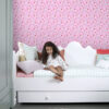 ESTAhome tapeet lilled - roosa