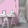 ESTAhome tapeet lilled - roosa
