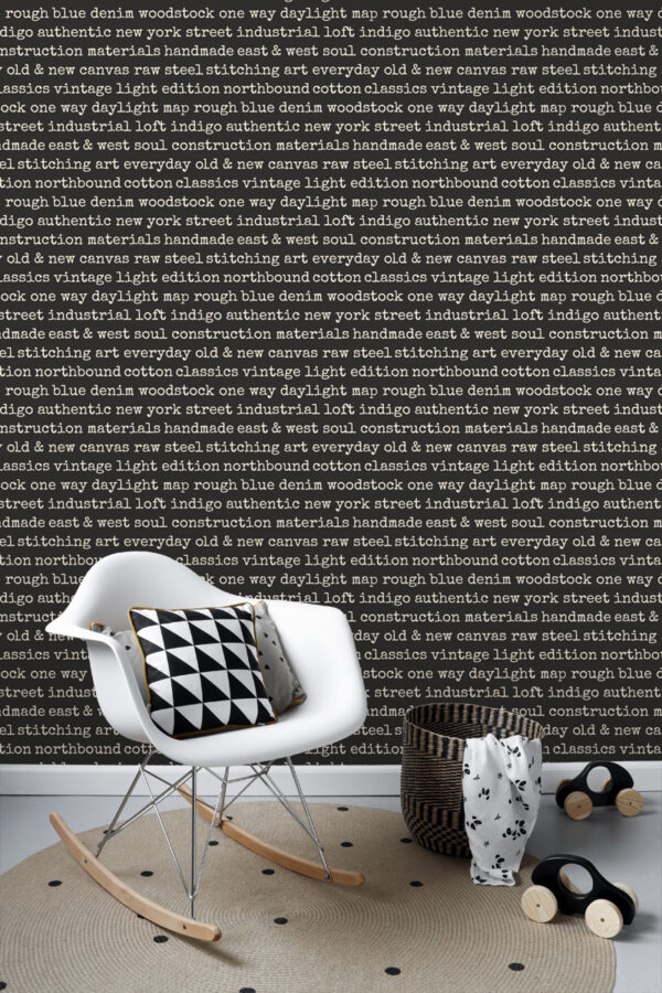 ESTAhome tapeet city talk tekst - must