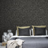 ESTAhome tapeet city talk tekst - must