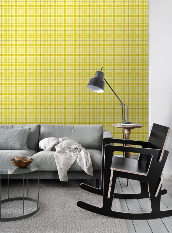 ESTAhome tapeet rombimotiiv - kollane