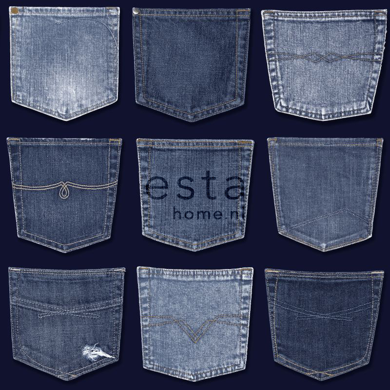 ESTAhome tapeet teksataskud - sinine