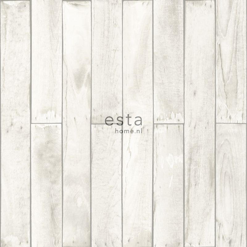 ESTAhome tapeet puidumuster - valge