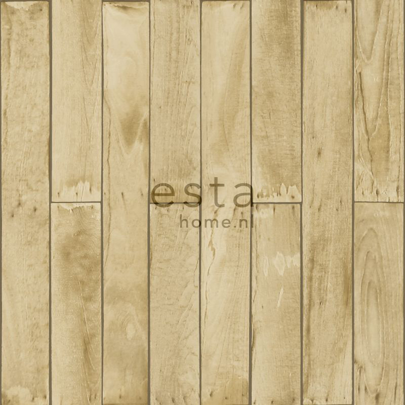 ESTAhome tapeet puidumuster - beež ja pruun