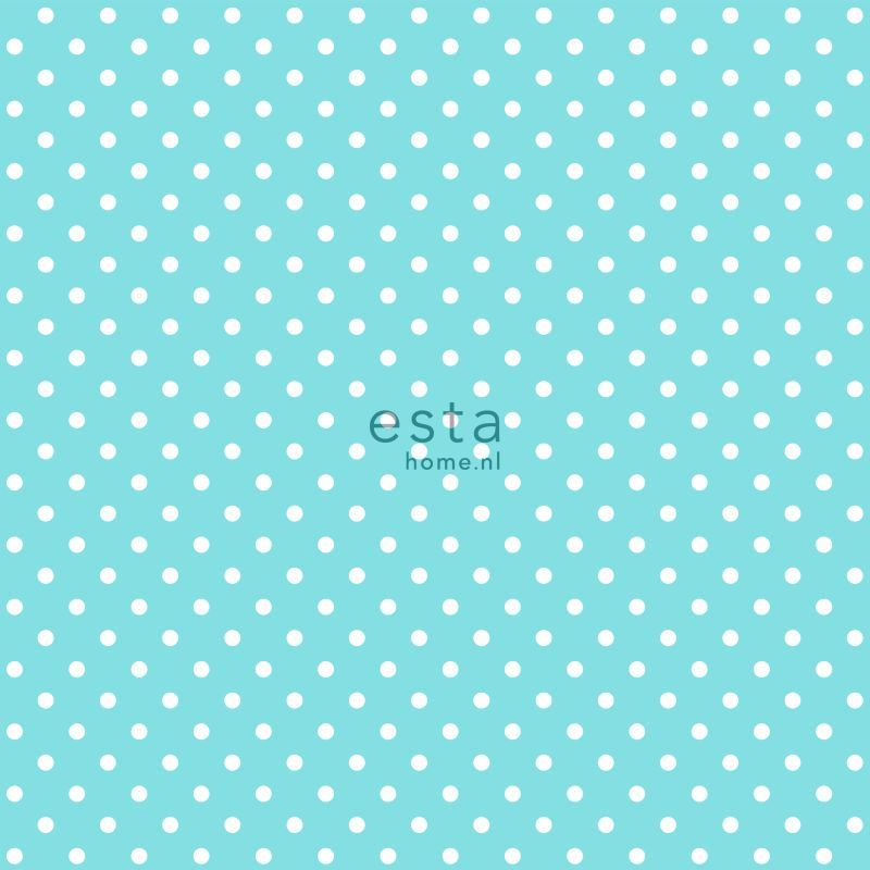 ESTAhome tapeet täpid - türkiis