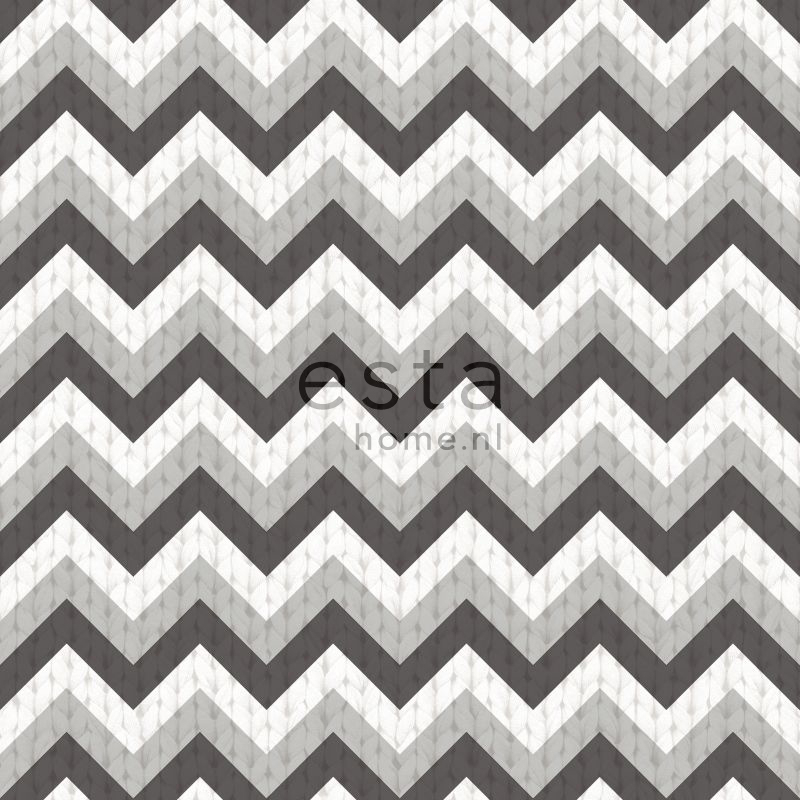 ESTAhome zigzag motiiv - must ja hall