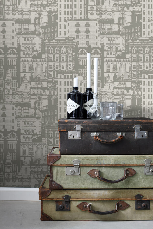 ESTAhome tapeet hooned - taupe