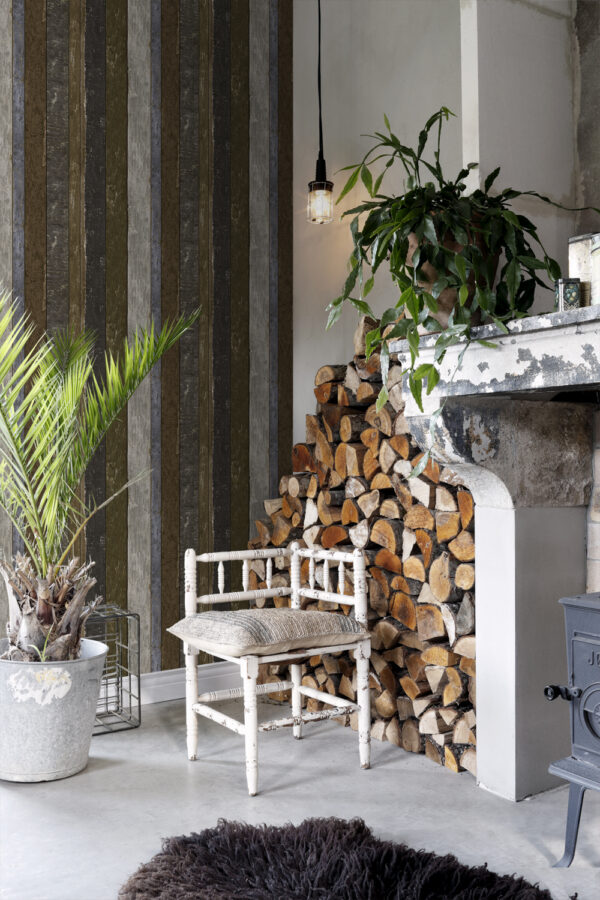 ESTAhome tapeet puidust lauad - pruun, hall ja sinine