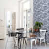 ESTAhome 3D puidumuster tapeet - sinine