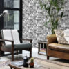 ESTAhome 3D puidumuster tapeet - hall