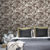 ESTAhome 3D puidumuster tapeet - pruun
