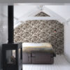 ESTAhome 3D puidumuster tapeet - pruun