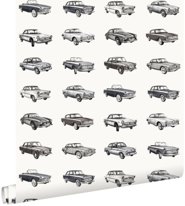 ESTAhome tapeet vintage autod - must