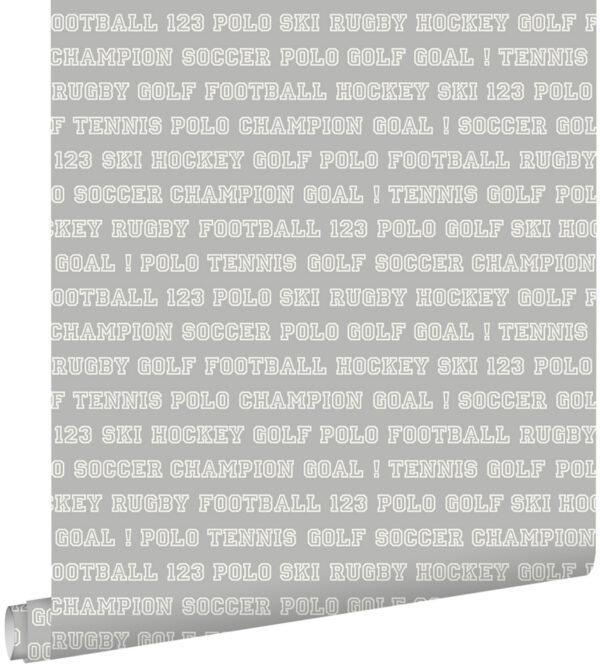 ESTAhome tapeet sporditekstid - taupe