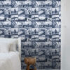 ESTAhome tapeet surfipildid - tumesinine