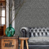 ESTAhome tapeet mereline rand tekstid tumehall