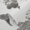 ESTAhome tapeet vintage maailmakaardid - tumehall