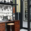 ESTAhome tapeet vintage maailmakaardid - tumehall