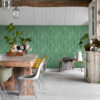 ESTAhome lehtede tapeet - jade roheline