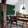 ESTAhome tapeet suured lehed - smaragdroheline