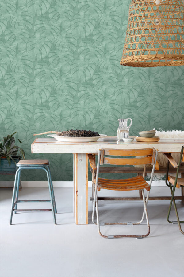ESTAhome tapeet monstera lehed - mündiroheline