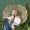 ESTAhome tapeet monstera lehed - tume roheline