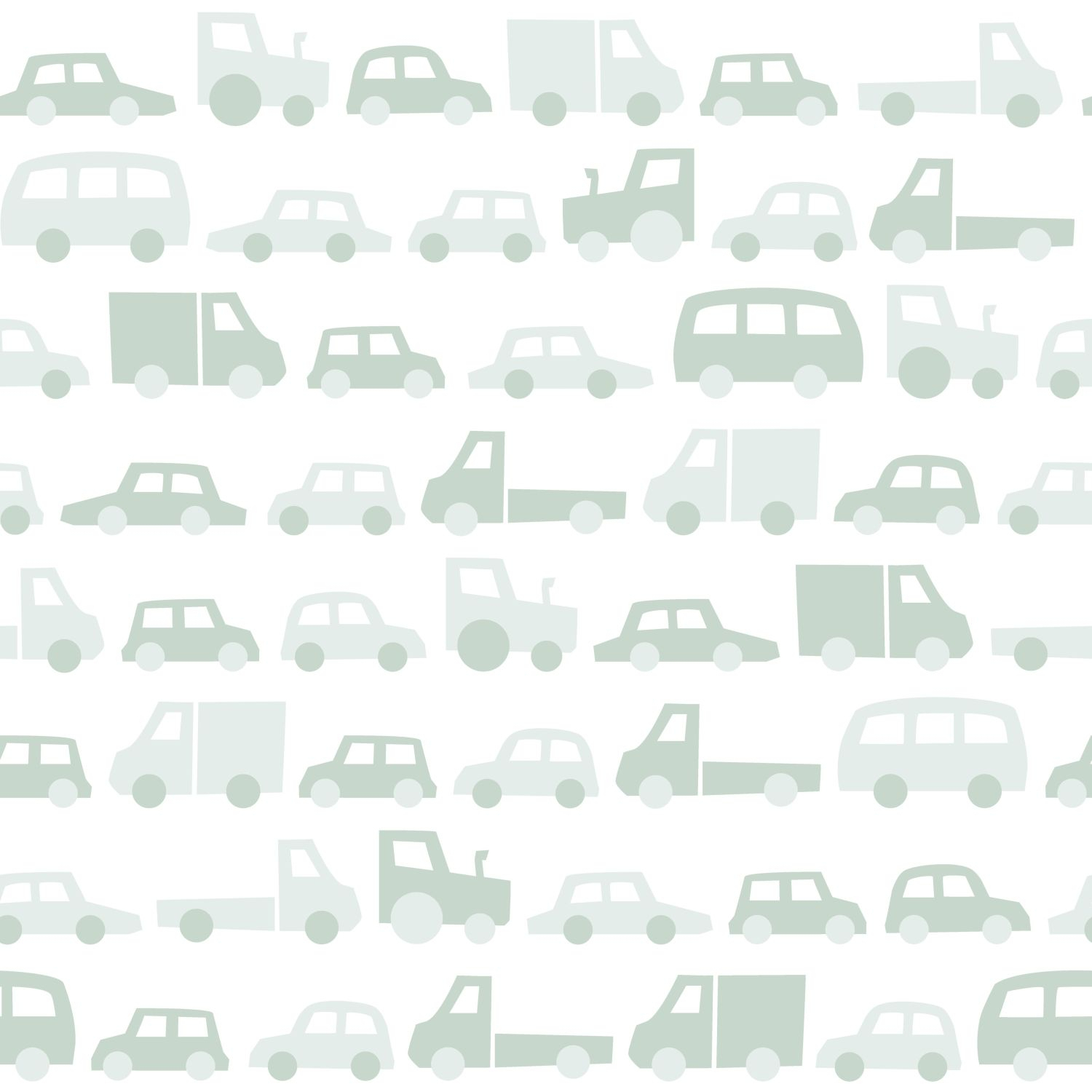 ESTAhome tapeet autod - tuhmunud mündiroheline