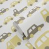 ESTAhome tapeet autod - sinepikollane ja pruun