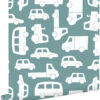 ESTAhome tapeet autod tuhmunud vintage sinine