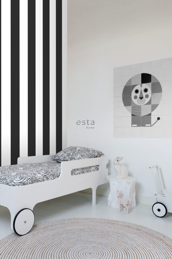 ESTAhome tapeediribad - must ja valge