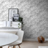 ESTAhome tapeet marmor - must ja valge