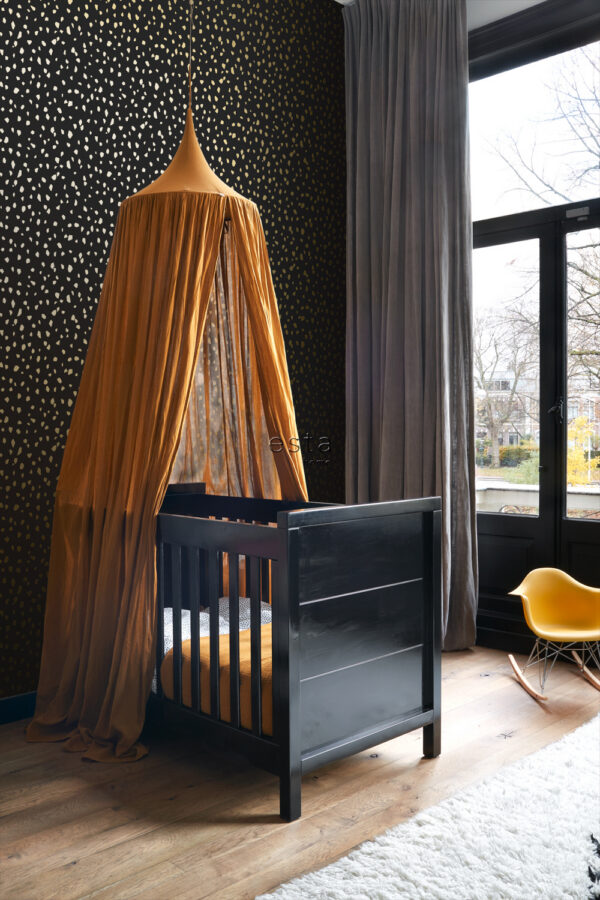 ESTAhome tapeet terrazzo - must ja kuld