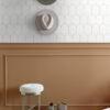 ESTAhome art deco motiiv - valge ja kuld