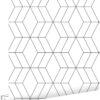ESTAhome art deco motiiv tapeet - valge ja must