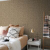 ESTAhome tapeet leopardimuster - pruun