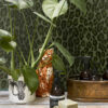 ESTAhome tapeet leopardimuster - tume roheline