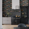ESTAhome tapeet lilled - smaragdroheline