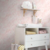 ESTAhome tapeet marmor pehme roosa