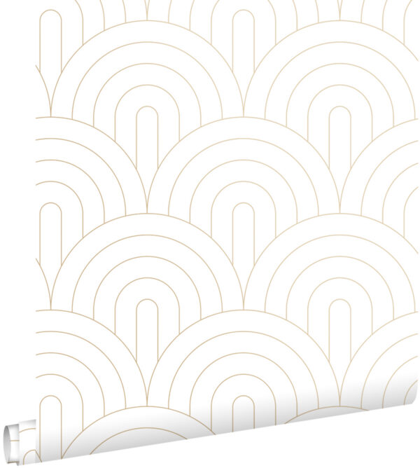 ESTAhome art deco kaared - valge ja kuld