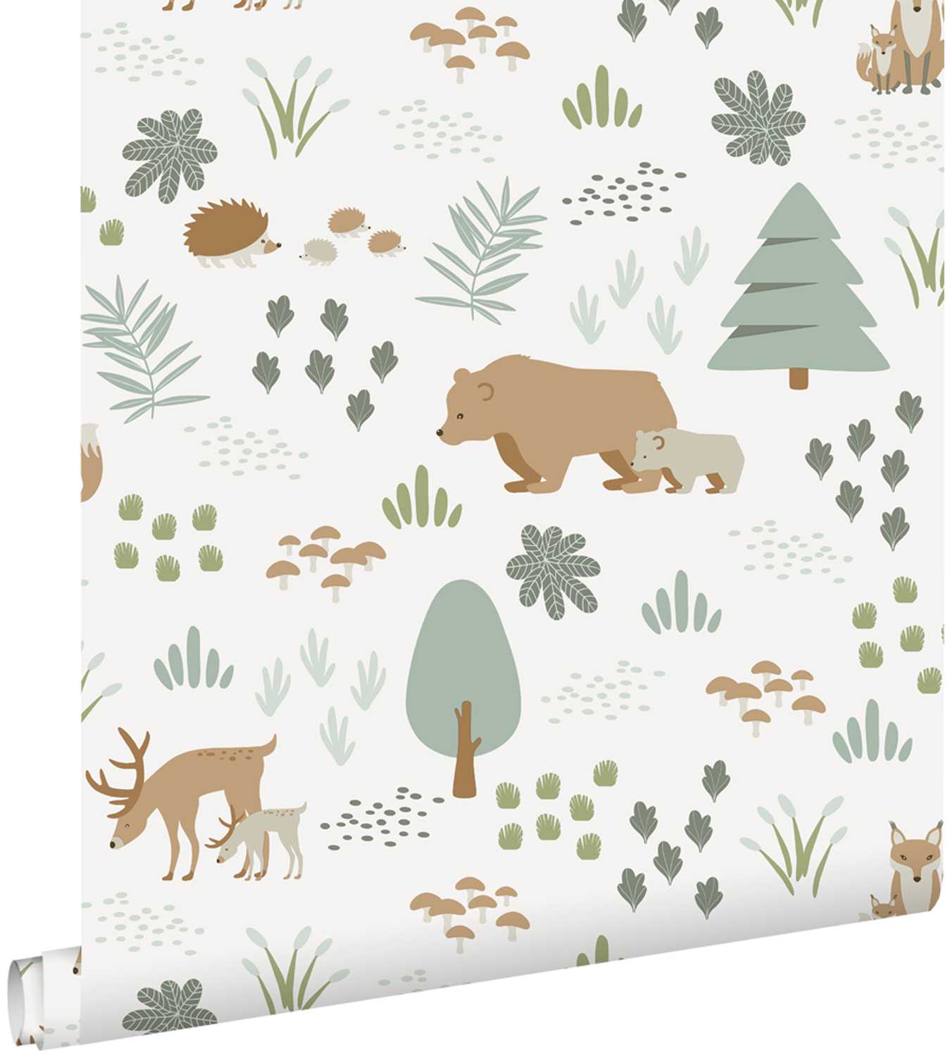 139247_r ESTAhome tapeet mets loomadega - valge