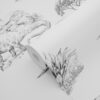 ESTAhome tapeet dinosaurused - mustvalge